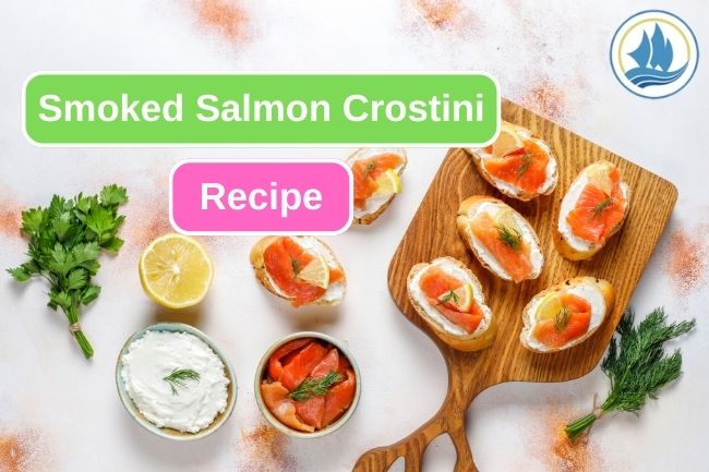 How to Make Homemade Smoked Salmon Crostini